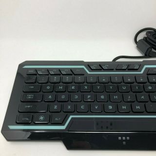 TRON Razer Gaming Backlit Keyboard w Lights and Sounds RARE 2