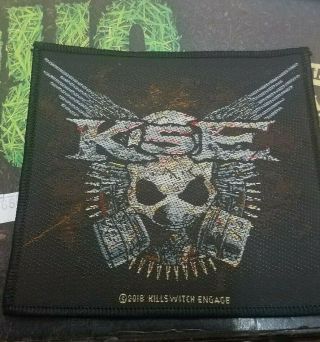 Killswitch Engage Patch Rare Collectable Woven English Import