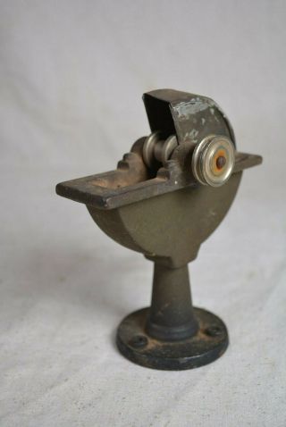 Antique German Steam Engine Tin Toy Accessories Rare Wet Grinding Wheel Marked
