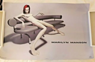 Marilyn Manson Rare Mechanical Animals 1998 Couch Poster Nin Rob Zombie Slayer