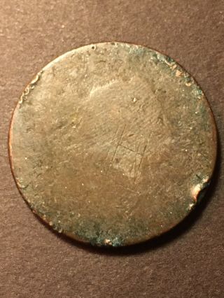 Liberty Cap Large Cent 1793 - 1796 Rare Us Coin Type Low Grade Good Hole Filler 3