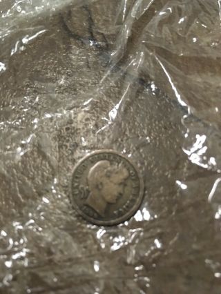 1909 - S Barber Dime.  Rare Coin 10 Cents