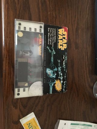Star Wars Authentic 70mm Film Originals Rare Princess Leia Box