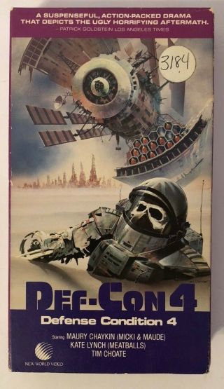 Def - Con 4 Rare & Oop Action Movie World Video Betamax Not Vhs Beta Tape