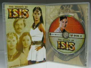 THE SECRETS OF ISIS COMPLETE SERIES 3 DISC DVD OFFICIAL BCI RARE 1 - OWNER 8