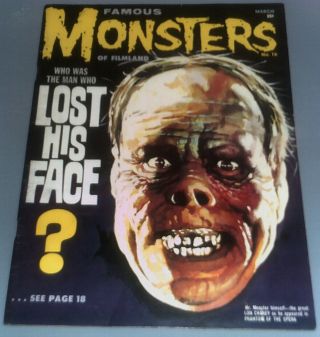 Famous Monsters Of Filmland 16.  Rare Early Issue In Very.