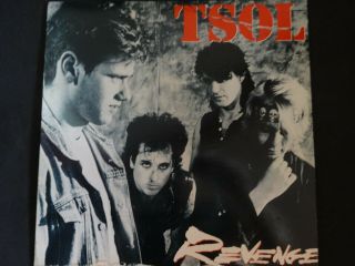 T.  S.  O.  L.  " Revenge " Lp.  1st Pressing W/inserts.  1986.  Very Rare