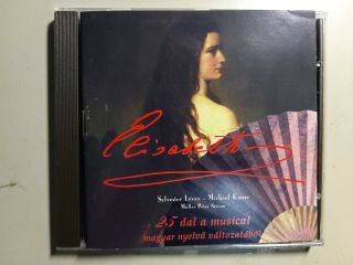 Musical Elisabeth 1996 Hungarian Cast Studio Recording Cd Rare Oop