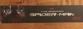 The Spider - Man Mylar 5x25 Poster Rare Marvel
