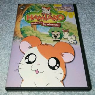 Hamtaro - " Ham - Ham Times " The First Issue Vol.  6 Dvd Rare