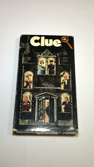 Clue The Movie RARE Paramount release 1985 VHS mystery investigation 2
