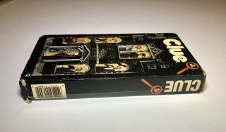 Clue The Movie RARE Paramount release 1985 VHS mystery investigation 3