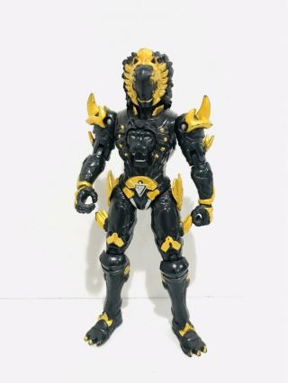 Power Rangers Jungle Fury Space Alien Black Lion 6 " Rio Daishi Figure - Rare