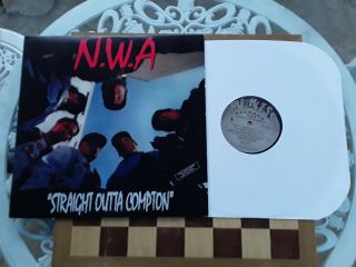 Straight Outta Compton Rare Movie Prop Record N.  W.  A.  Eazy - E Dr.  Dre Ice Cube Nwa