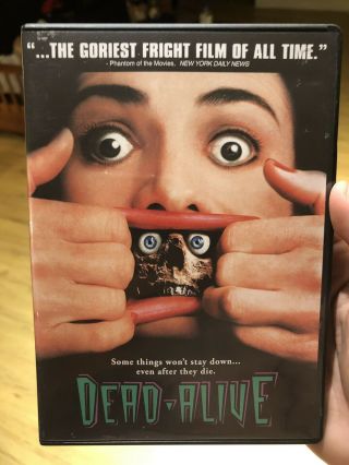Dead Alive (dvd,  1998,  Unrated Version) Oop Peter Jackson Gore Classic Very Rare