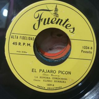 La Sonora Cordobesa El Pajaro Picon Rare Cumbia 138 Listen