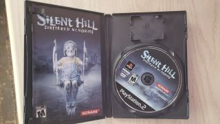 Silent Hill Shattered Memories Rare Sony Playstation 2 Ps2 Game Complete