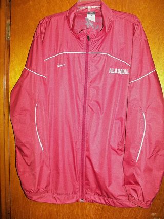 Rare Nike Stormfit Alabama Crimson Tide Football Sideline Jacket Full Zip Xl