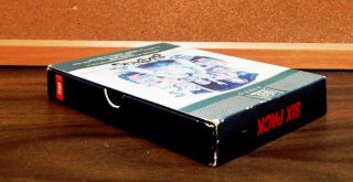 Six Pack (VHS 1982) CBS/FOX Home Video,  Kenny Rogers,  Diane Lane,  RARE BOOK BOX 3