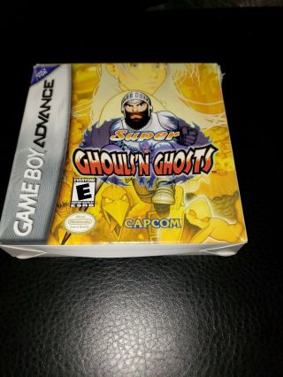 Ghouls N Ghosts Complete Nintendo Gameboy Advance Capcom Cib Complete Rare