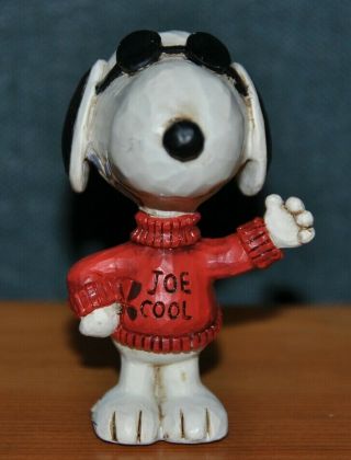 Rare Sample Enesco Peanuts By Jim Shore Snoopy Joe Cool