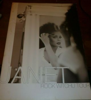 Janet Jackson Rock Witchu Tour Program 2008 Official Rare