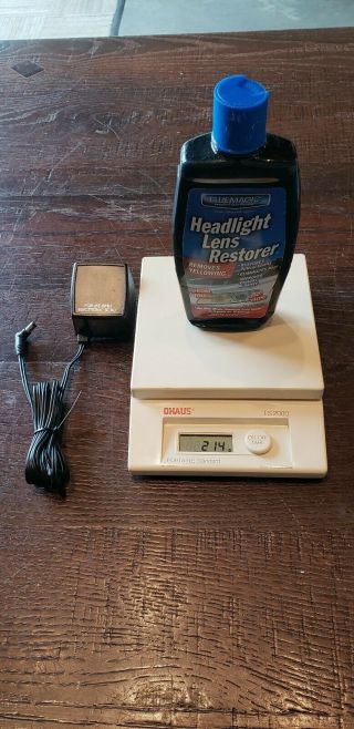 Rare Ohaus Ls 2000 Electronic Scale W/power Supply Lbs/oz Or G Accurate Portable