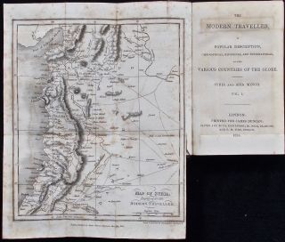 Rare 1824 Travels In Syria Damascus Lebanon Beirut & Turkey Asia Minor Anatolia