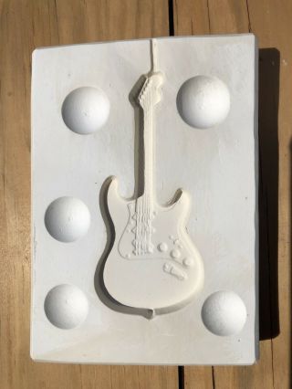 Ceramic Guitar Mold Vintage B 26 Rare