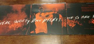 Twenty One Pilots BLURRYFACE LIVE Vinyl - 3 LP Picture Disc LIMITED ED RARE OOP 3