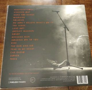 Twenty One Pilots BLURRYFACE LIVE Vinyl - 3 LP Picture Disc LIMITED ED RARE OOP 5