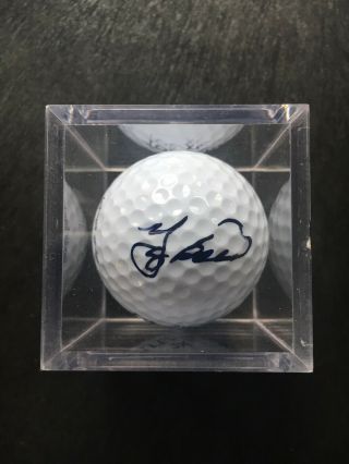 Yogi Berra Hand Signed Autographed Golf Ball - Rare - Hof - York Yankees
