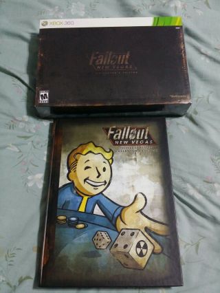 Fallout Vegas Collector’s Edition Xbox 360 Rare With Collectors Guide