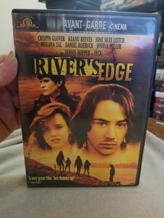 Rivers Edge (dvd,  2001) Rare Oop Keanu Reeves Crispin Glover