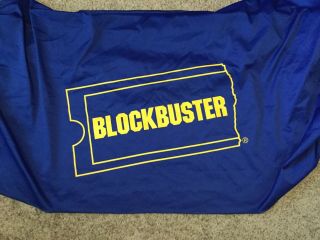 Blockbuster Video Store Table Cloth Rental Rare Movie Memorabilia