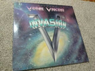 Vinnie Vincent Invasion (kiss) All Systems Go Vinyl Lp Vg,  (rare) 1988 Ov - 41626