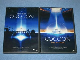 Cocoon & Cocoon 2: The Return 2 Dvd Set Rare & Oop 2 - Disc Set Disney