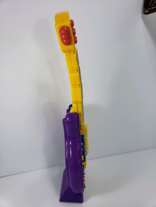 Rare 2004 The Wiggles Wiggley Giggly Electronic Toy Guitar Sings And Dances 4