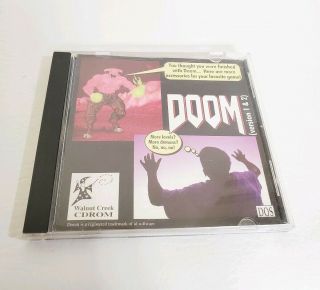 Toolkit For Doom Cdrom Version 1&2 Pc Game Rare April 1995