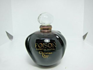 Rare Christian Dior Poison 30 Ml 1 Oz Esprit De Parfum Perfume 18dec47 - T