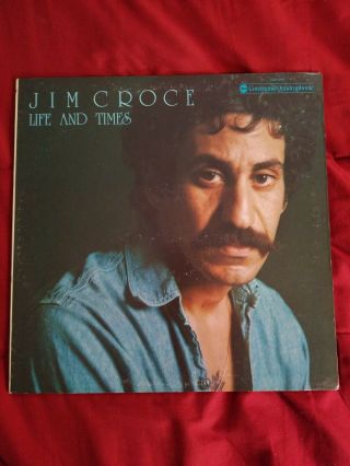 Jim Croce Life And Times Qs Vinyl Lp Quadraphonic Quad Rare Vg,  /vg,