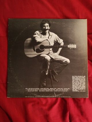 Jim Croce Life And Times QS Vinyl LP Quadraphonic Quad RARE VG,  /VG, 2