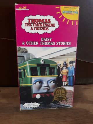 Rare Vintage Thomas Train Tank Engine Friends Daisy & Other Stories Vhs Video