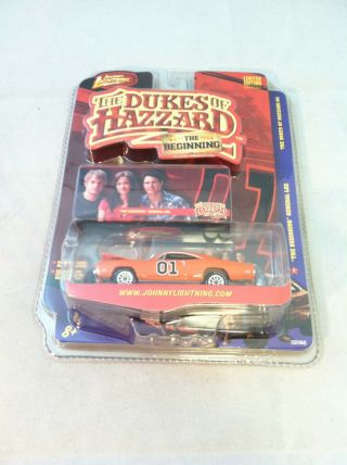 JOHNNY LIGHTNING THE DUKES OF HAZZARD R4 THE BEGINNING GENERAL LEE LIMITED RARE 3