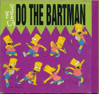The Simpsons Do The Bartman Rare Promo Cd Single 