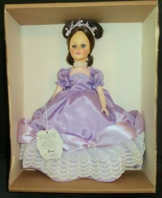 Vintage Effanbee Doll Pride Of The South 12 " Jacksonville Rare Purple