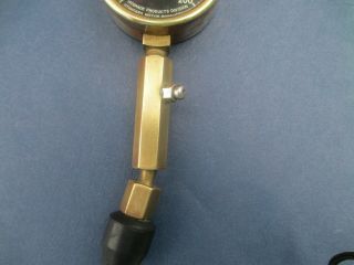Vintage 1930’s/1940’s Brass HYGRADE LINE Compression Meter Tester - RARE 3