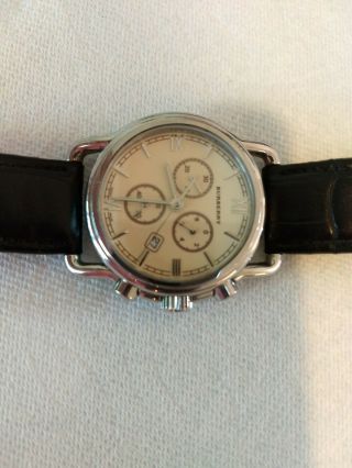Burberry Watch BU1206 Swiss Chronograph RARE 3