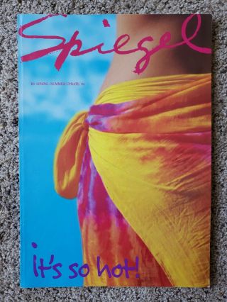 Spiegel Swimsuits 1994 Yasmeen Ghauri Niki Taylor Rebecca Romijn Shiraz Tal Rare