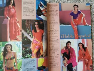 Spiegel swimsuits 1994 Yasmeen Ghauri Niki Taylor Rebecca Romijn Shiraz Tal RARE 2